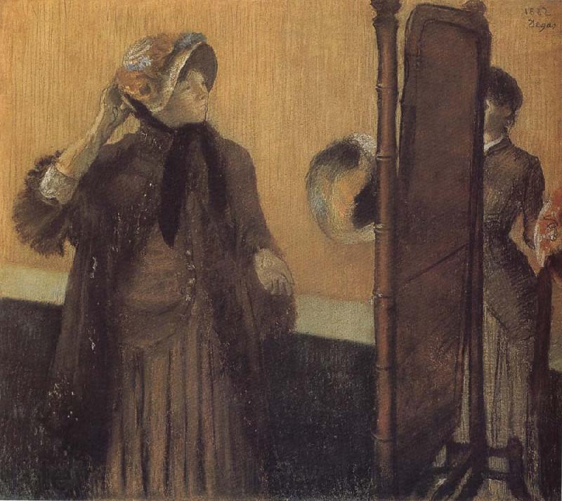 Edgar Degas In  the Store Norge oil painting art